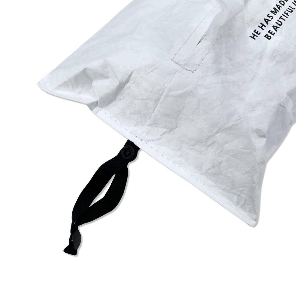 Lightweight Tissue Case/Cover, Hanging, Camping, Tyvek, Stylish Paper Towel Case (White)