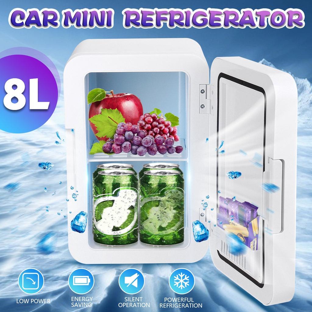Lodówka Samochodowa 12V 8L Zamrażanie Ogrzewanie Lodówka Kompresor do Samochodu Dom Piknik Chłodzenie Ogrzewanie -22~65 Stopni