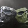 Máscara de caveira para motocicleta óculos de vento óculos para esportes ao ar livre óculos de pilotagem adereços de Halloween máscara tática à prova de vento