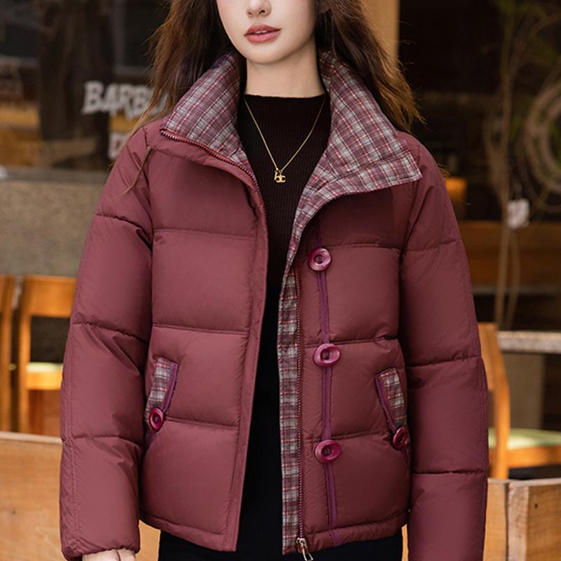 Fashion Woman Winter Coats Plus Size Elegant Loose Thick Warm Short Parkas Female Jacket