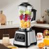 2.5L Large Capacity 6000W Fully Automatic Fruit Juicer Multi Purpose Blender Household Kitchen 2-in-1 Ice Crushing Machine