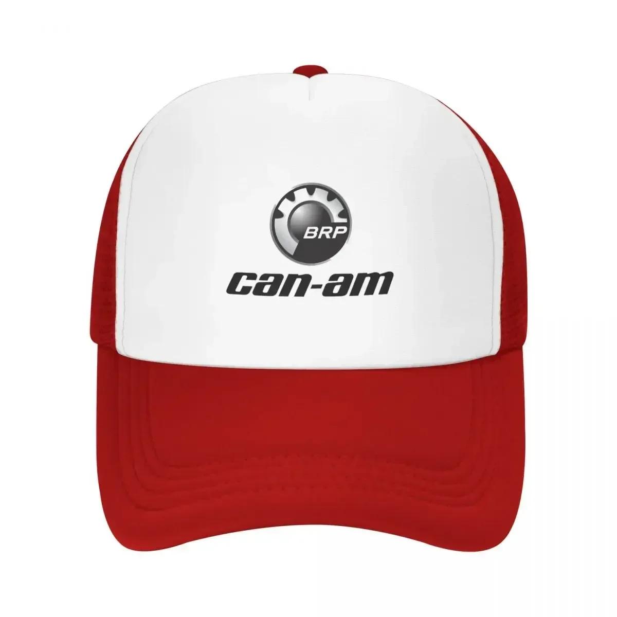 

BRP Can Am Logo Cap Fashion Casual Mesh Baseball Caps Adjustable Hat Hip Hop Summer Unisex Baseball Hats Polychromatic One Size