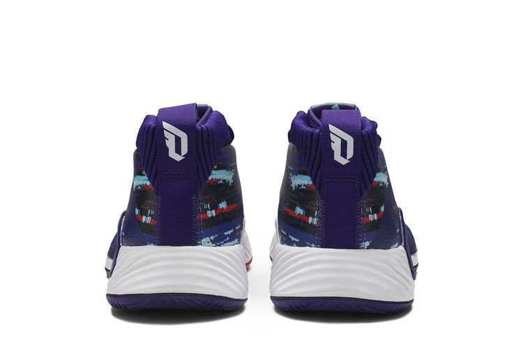 Men's Sneakers adidas Dame 5 Collegiate Purple Collegiate Purple/Collegiate Royal/Footwear White
