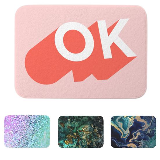 40 x 60 cm Odolná podlahová rohož ve stylu mramoru Rohožka protiskluzová Koupelnová domácí dekorace