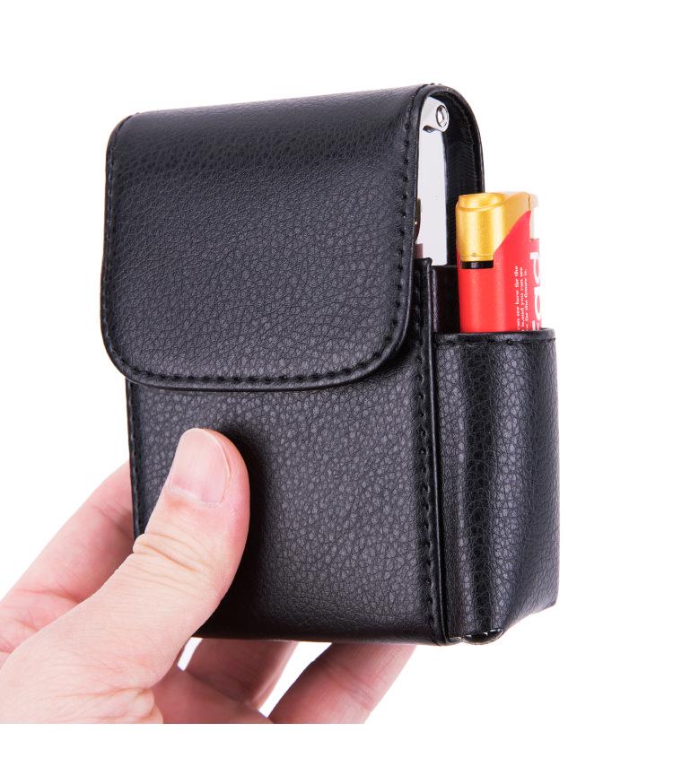 Leather Veneer Cigarette Case & Business Card Holder: Creative Fashion Accessory with 100 Patterns in Korean Style
