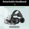 VR Glasses Adjustable Angle Stereo Sound 100-Degree Viewing Ultra-Clear Lens One-click Answer Watch