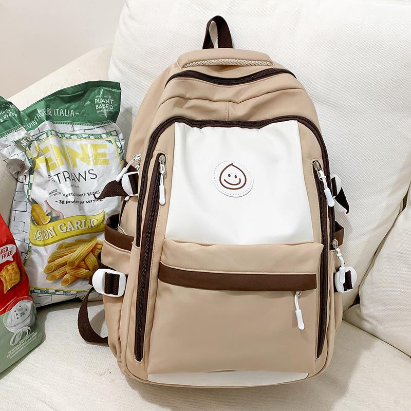 Girls College Student Water Drop Middle School Student Backpack Junior High School Student Backpack