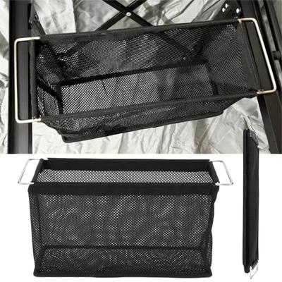 Camping IGT Unit Folding Basket Portable Folding IGT Mesh Drain Basket Storage Drainage Basket for Outdoor IGT Table Accessories