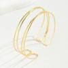 Bohemia Simple Adjustable Upper Arm Cuff Bracelet for Women Starfish Pearl Zircon Leaf Star Moon Open Bangle Party Jewelry Gifts