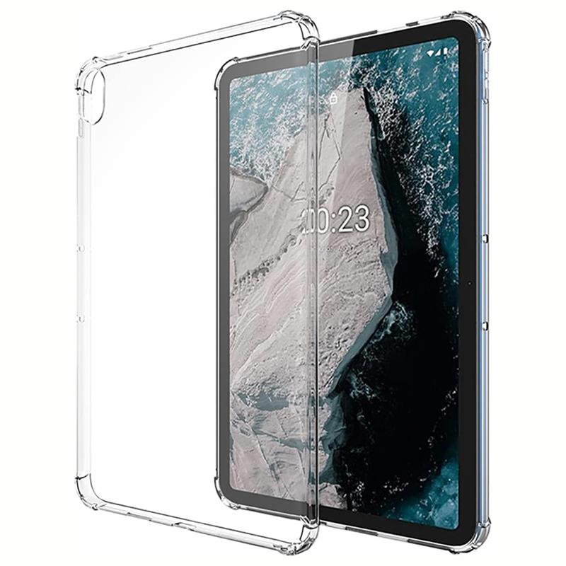 

Transparent Tablet Case for Nokia T10,Reinforced Corners Anti-drop TPU Back Cover A