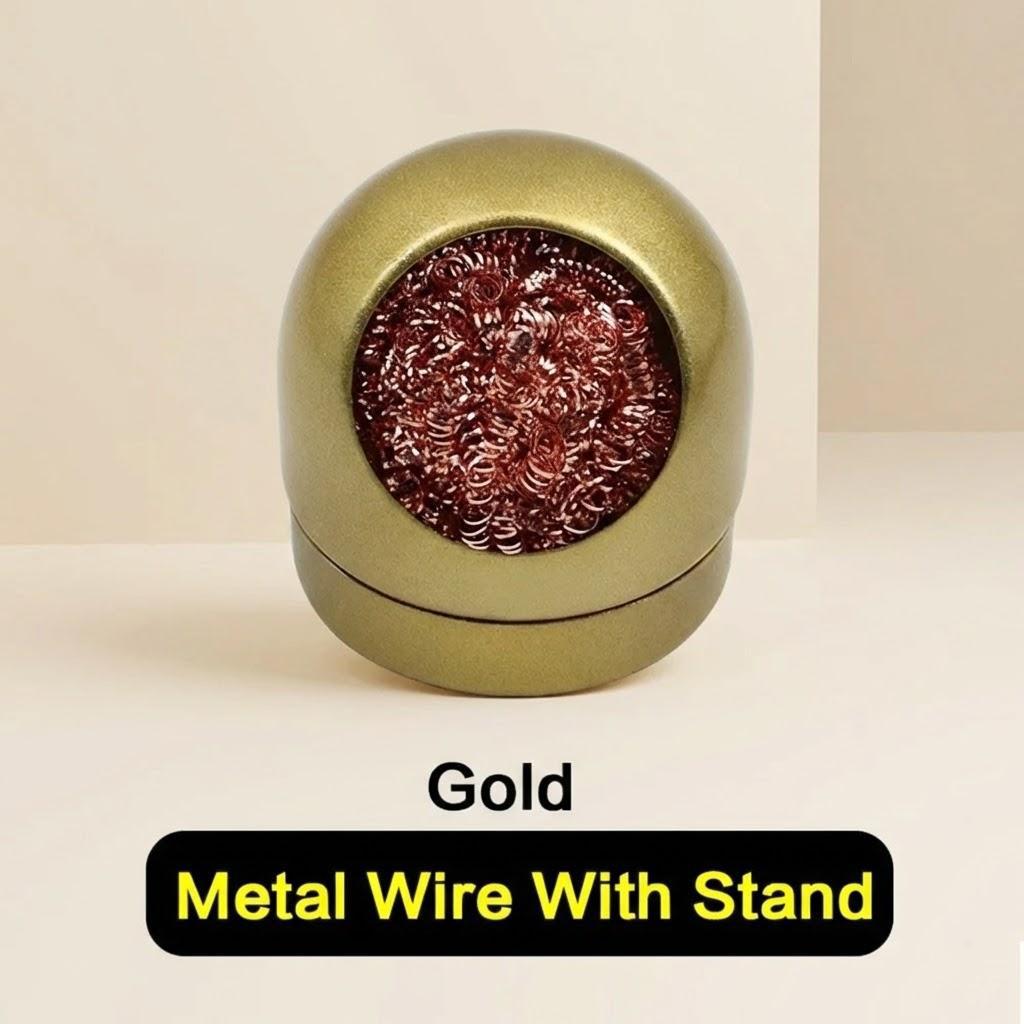 Iron Mesh Filter Cleaning Ball Copper Wire Cleaner Metal Slag Ball Tool for Efficient Welding and Nozzle Cleaning