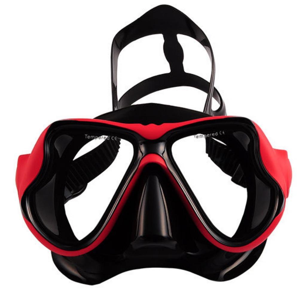 Large frame diving goggles snorkeling myopia lenses diving mask
