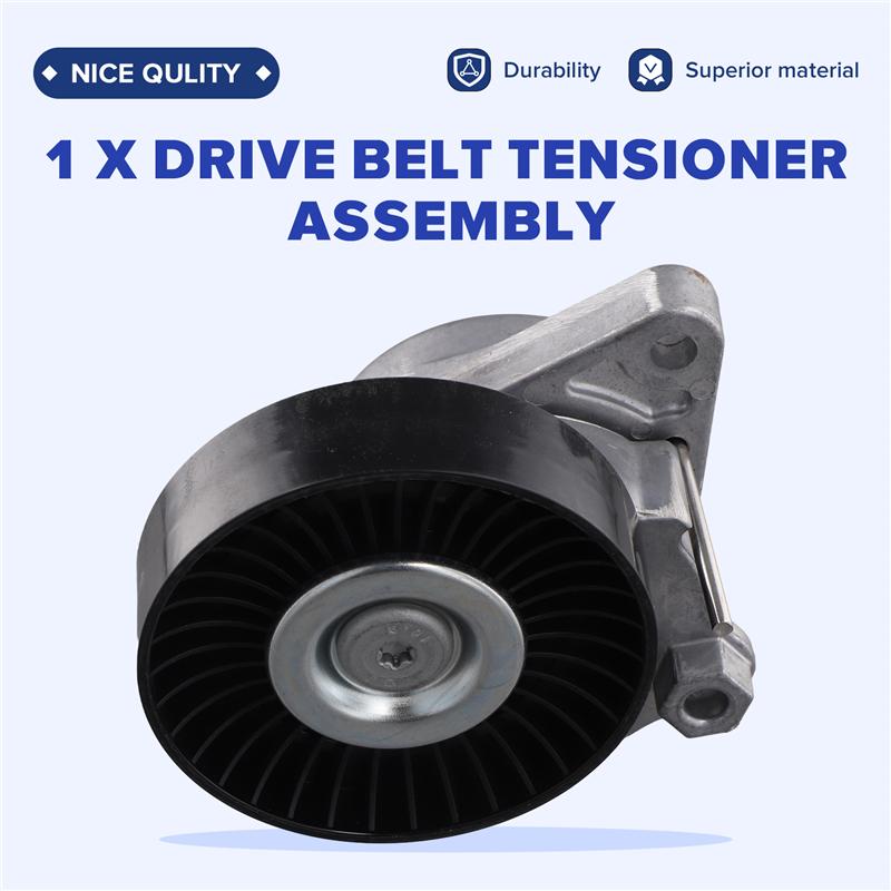 Serpentine Belt Tensioner With Pulley Assembly Compatible For Mercedes Benz W203 W211 W220 1122000970