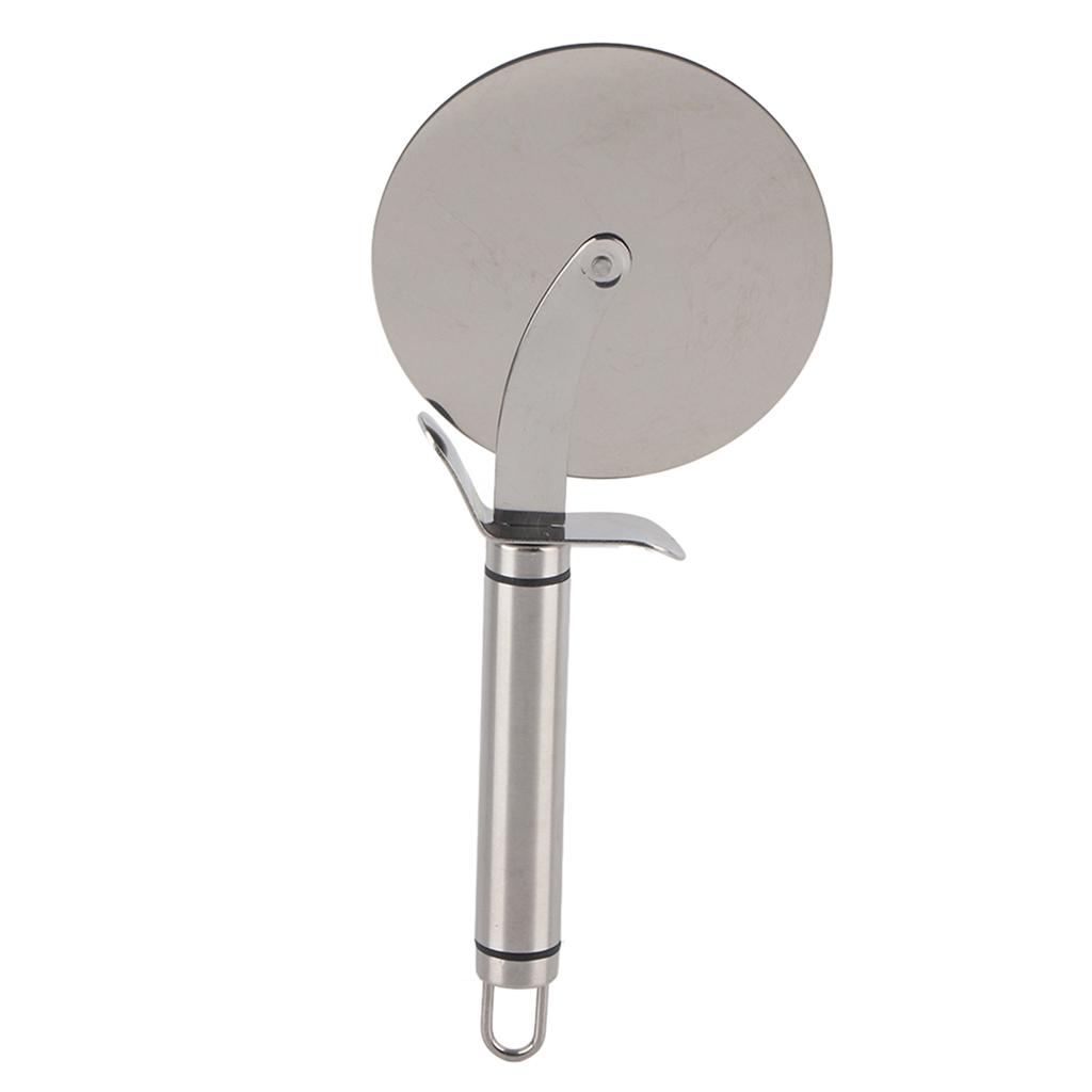 Stainless Steel Pizza Cutter Wheel Roller Slicer Blade Kitchen Pastry Pancake Cutter