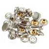 10 Sets Stainless Steel Tapping Snap Fastener Kit Tent Marine Yacht Boat Canvas Cover Tools Sockets Buttons