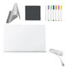 30x20cm LED Doodle Board Light Up Acrylic Drawing Board with 7 Quick-Drying Pens Luminous Writing Pad for Kindergarten Schools