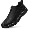 Fashion Classic Zipper Loafers Casual Leather Shoes Men New Fashion Mens Sneakers Handmade Male Oxford Shoes Walking Footwear Sneakers
