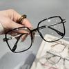 3pcs Women Fashion Square Frame Glasses Set Decorative Lenses for Casual Formal Wear Perfect Photos Gifts