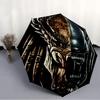 Alien Fashionable Automatic Opening/Closing Folding Umbrella. Portable and Foldable, Ideal for Gift, Travel, and Daily Use.