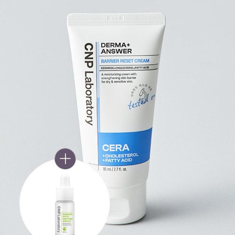 [CNP Cha & Park] DermaAnswer Barrier Reset Cream 80ML (+Museener Ampoule 10ML)