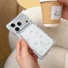 Minimalist Solid Color Bowknot Phone Case for iPhone 17/16 Pro Max/15/14 - High-End Feel