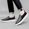 68 Men'S And Women'S Shoes Board Shoes One Pedal Flat-Soled Leather Shoes Little White Shoes Spring Low-Top Feet Cowhide Surface Single Shoes