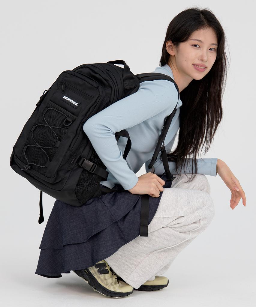 Neikidnis Mesh String Backpack Black