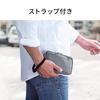 Sanwa Direct Gadget Business Handy Item Storage Pouch, Slim, Travel, Trip, Pouch, Small, Navy, 200-BAGIN012NV