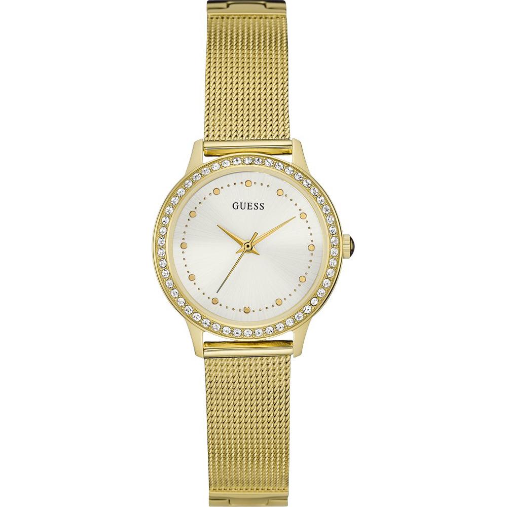 GUESS Chelsea Gold Stainless Steel Ladies Quartz Watch W0647L7 золотой