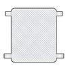 Reflective Car Windshield Cover Quilted Silver Panel for Outdoor Parking Sun Shade Snow Ice and Debris Defense
