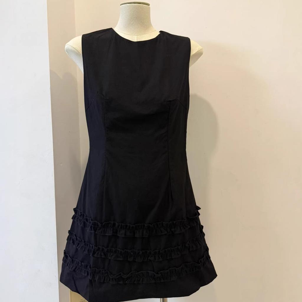 French sweet temperament waist vest short skirt children's summer new models are popular this year, sleeveless women's dresses