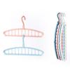 1PC Multi-Functional Rotating Coat Rack Student Dormitory Home Non-Slip Folding Clothes Rack 11-Hole Clothes Rack Storage Device