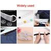 Black White Button Hole Elastic Belt Adjustable Hole Flat Band Elastic Rope Band DIY Garment Sewing Accessories