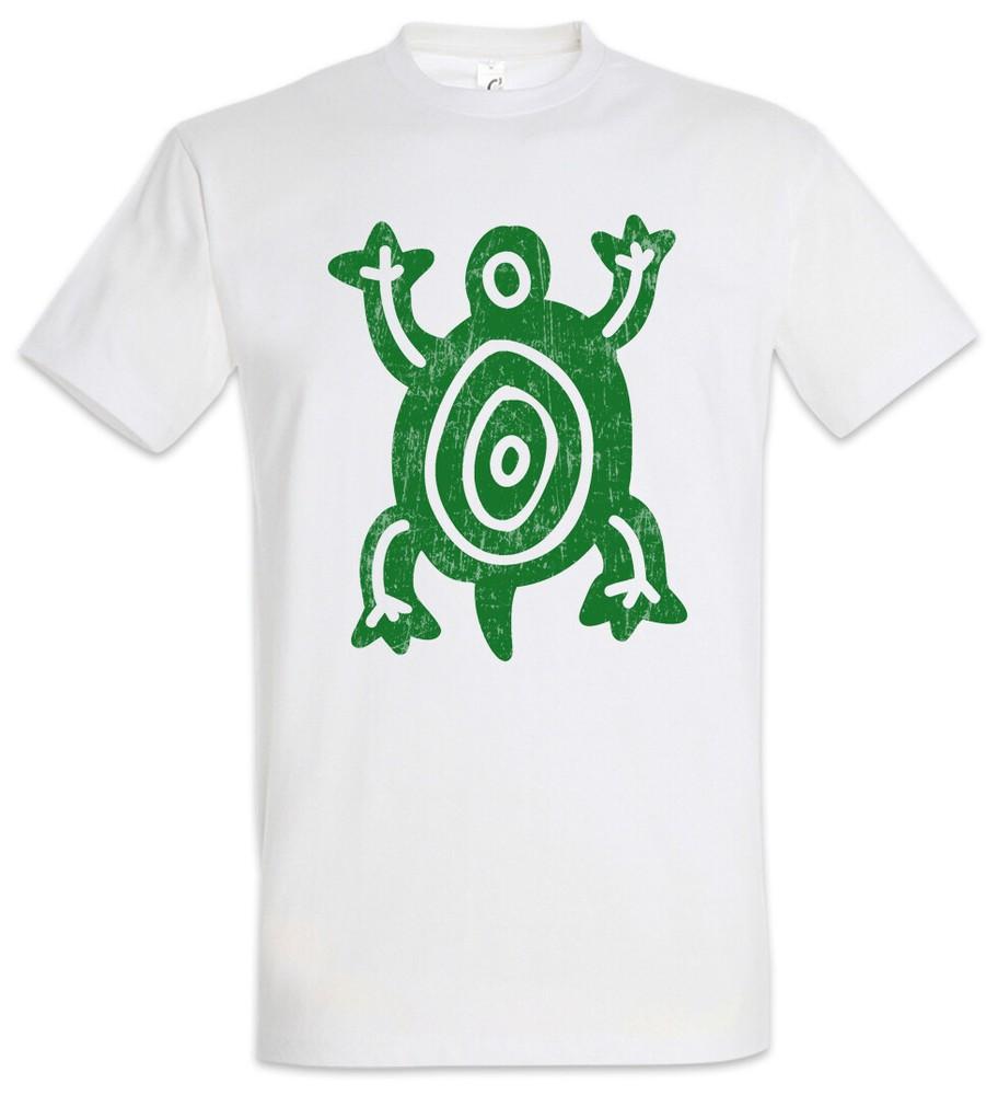 Aztec Turtle Symbol II T-Shirt Aztecs Empire Tattoo American Indians Tribe Sign