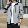 Giacca Uomo Versione Coreana della Giacca con Cappuccio Top Casual Uomo Giacca Comoda Giacca da Uomo Stampata Giacca a Vento