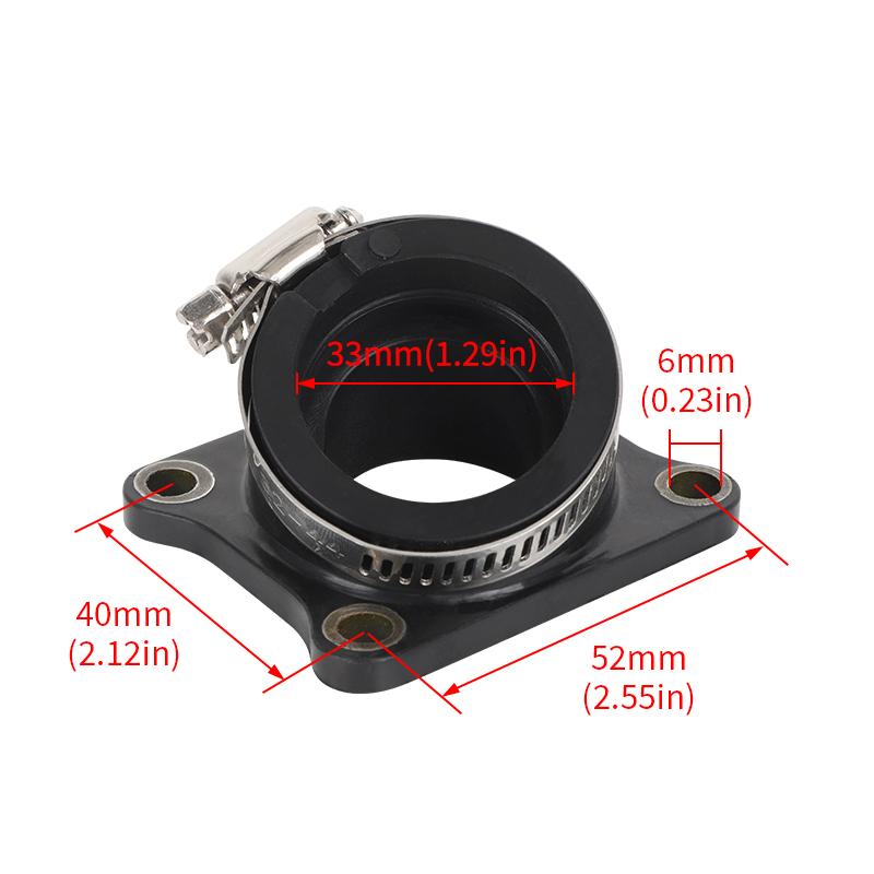 16065-1366 Moto Carburetor Intake Manifold Boot Pipe for Kasakawi KX65 2000 2001 2002 2003 -2022 KX 65 Motorcycle Accessories