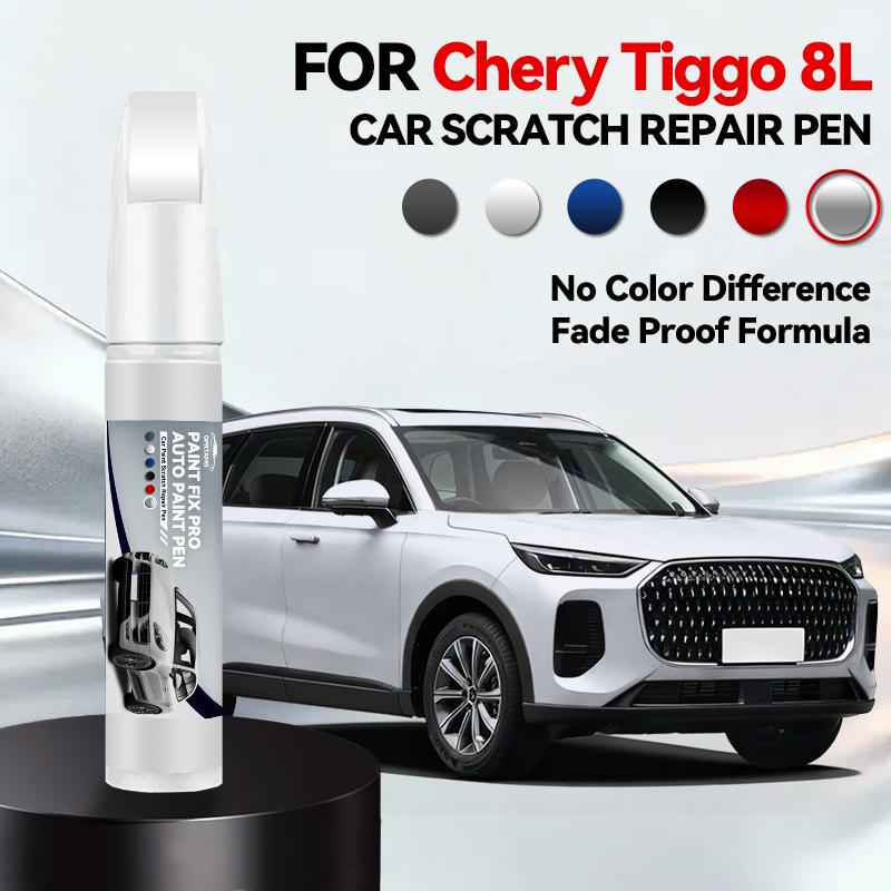 For Chery Tiggo 8L 1990-2026 Drive Paint Repair Brush Touch Up Scratch Remover DIY Auto Accessories Black White