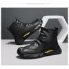 Mens Warm Fleece Lined Casual High Top Durable Outdoor Work Martin Boots
