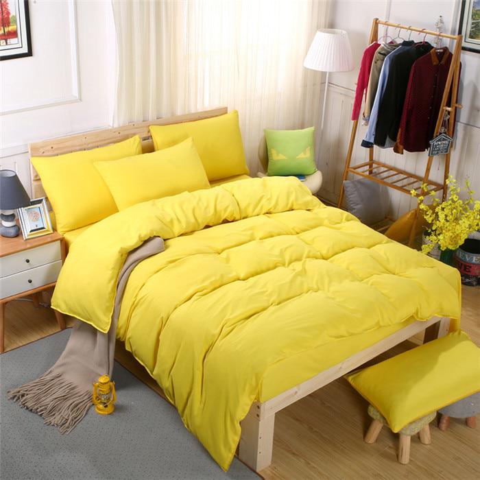  Home Textile Bedding Simple Fresh Air Cotton Set Of 3 /4pcs Bed Linings Duvet Cover Set