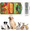 Dog Snuffle Mat Puzzle Toy For Dogs Interactive Feeding Rug For Training Boredom Relief Indoor Use Washable Design