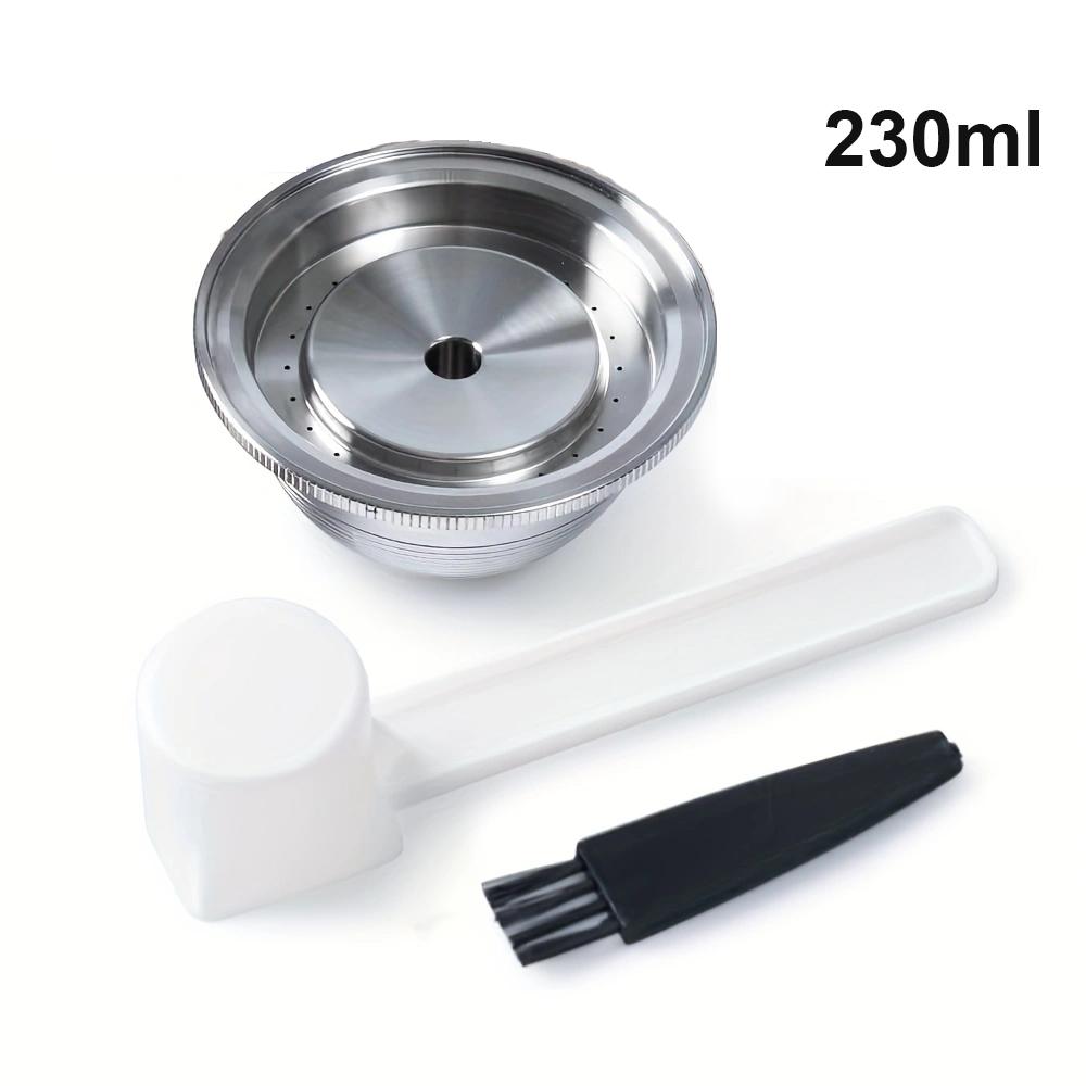 Recafimil Rusable Coffee Capsaule for Nespresso Vertuo Espresso Coffee Filter Rich Crema 150ML/230ML Pod for Delonghi Machine