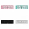 Slim Design Wireless Folding Keyboard Rechargeable Foldable Keyboard Bluetooth Keyboard  Tablet