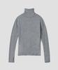 TTUDEMENT Basic Roll-Neck Pullover_Grey