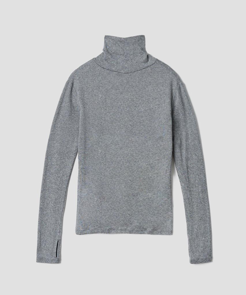 TTUDEMENT Basic Roll-Neck Pullover_Grey