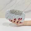 Pochette da Sera in Pizzo con Strass: Borsa a tracolla, a spalla e Cheongsam