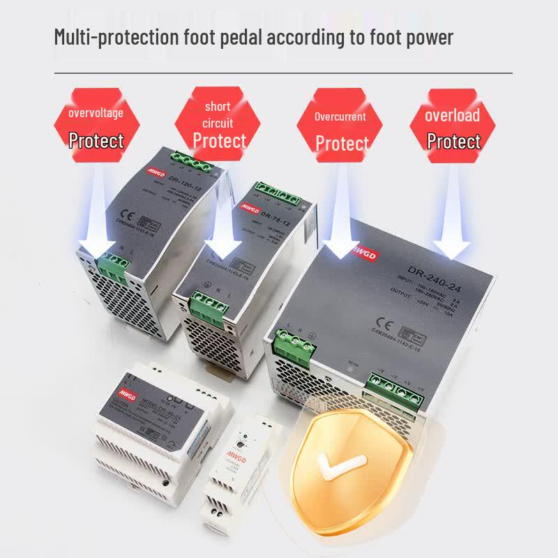 MWGD DR-15-24 Din Rail Switching DC Power Supply