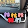 Multiple Color Car Vent Clips Fragrances Diffuser Plastic Bows Air Freshener Decorations Fashionable Car Vent Clip for W