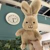 30/40cm INS Kawaii Denmark Rabbit Plush Toy Stuffed Brown Bunny Doll Baby Sleeping Plushie Pillow Birthday Gift For Kids Decor