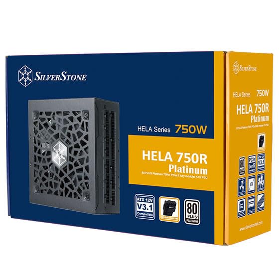 Silverstone PC Power Supply 80 PLUS Platinum 750W ATX Full Modular Domestic Authorized Dealer SST-HA750R-PM