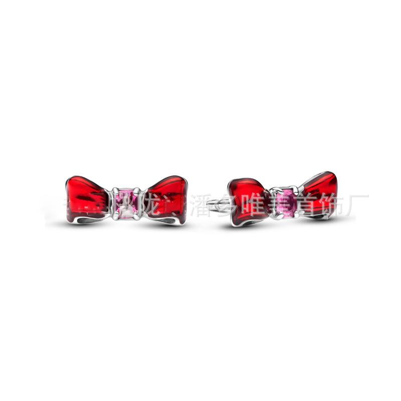 Fashion Hot Selling Waterproof 18K PVD Gold Stainless Steel 5A Zircon Bow Bracelet for Women